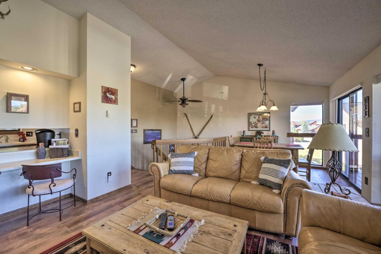 Cozy Pagosa Condo Stunning Mountain And Lake Views! Pagosa Springs Buitenkant foto